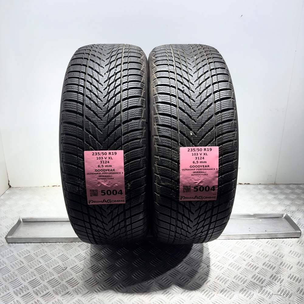 Gomme Usate 235 50 R19 103V XL Goodyear Ultragrip Performance 3 93% Invernali