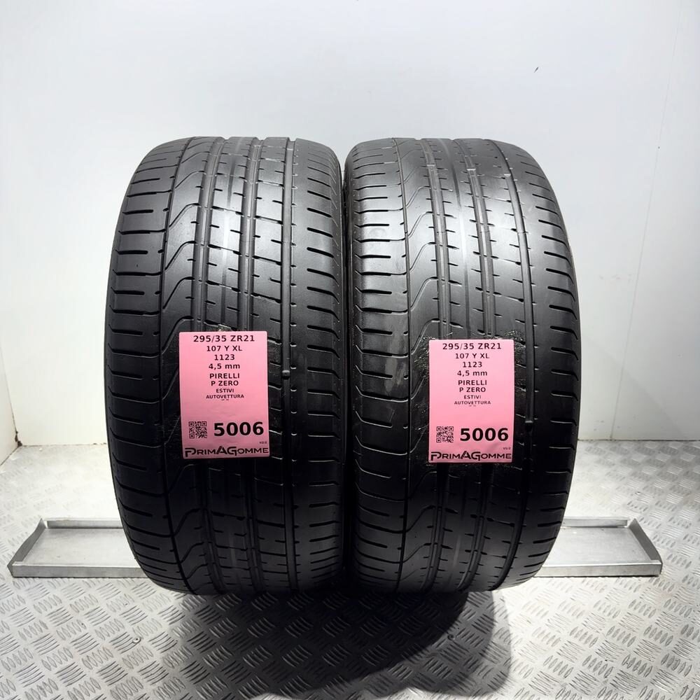 Gomme Usate 295 35 ZR21 107Y XL Pirelli P Zero Estive