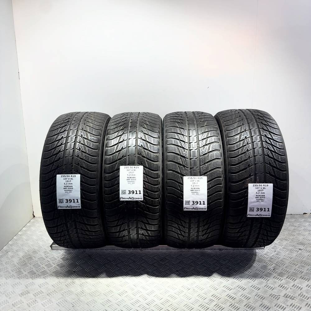 Gomme Usate 255 50 R19 107V XL Nokian WR Suv3 74% Invernali