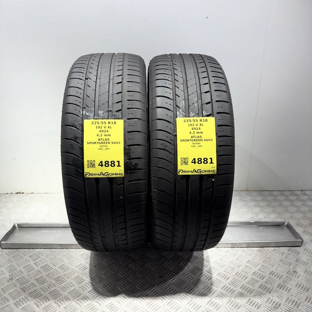 Gomme Usate 225 55 R18 XL 102V Atlas Sportgreen Suv2 Estive