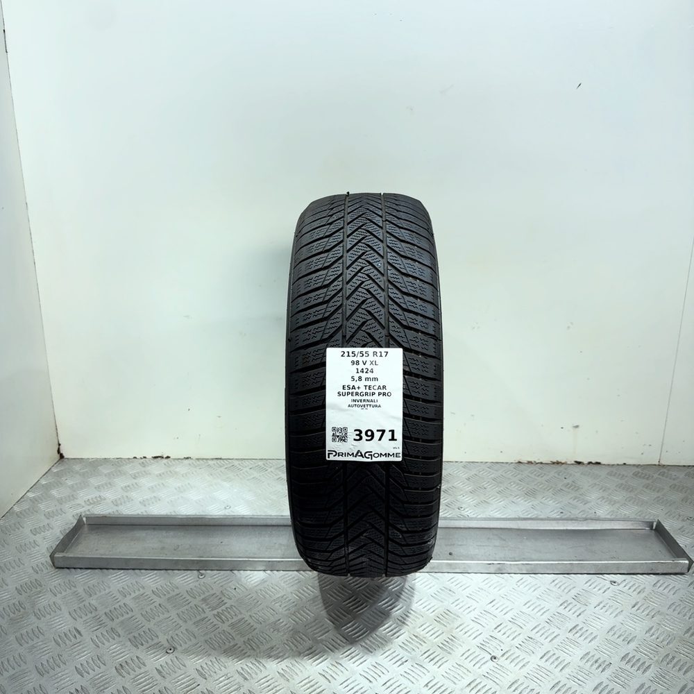 Gomma Usata 215 55 R17 98V XL Esa+ Tecar Supergrip Pro 83% Invernale