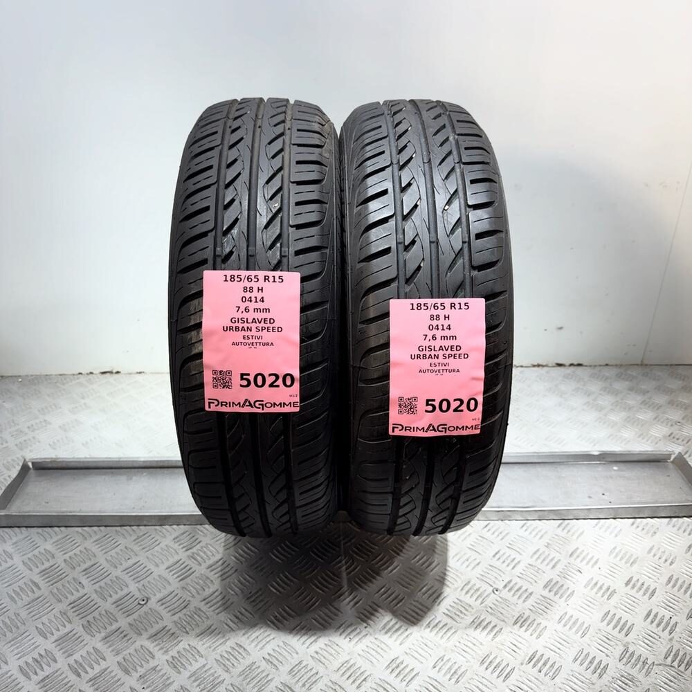 Gomme Usate 185 65 R15 88H Gislaved Urban Speed 98% Estive