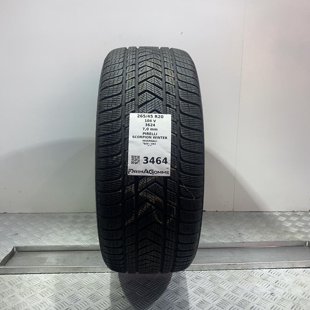 Gomma Usata 265 45 R20 104V Pirelli Scorpion Winter 98% Invernale