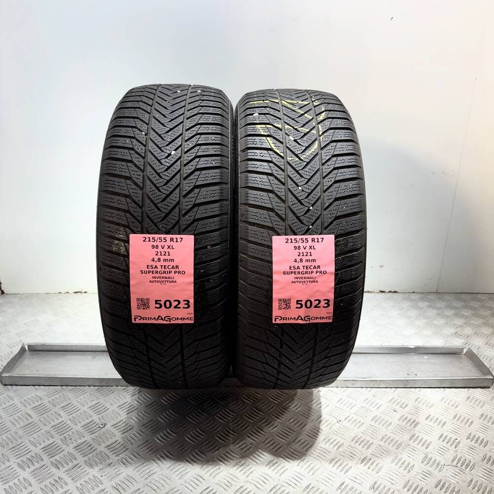 Gomme Usate 215 55 R17 98V XL Esa Tecar Supergrip Pro Invernali
