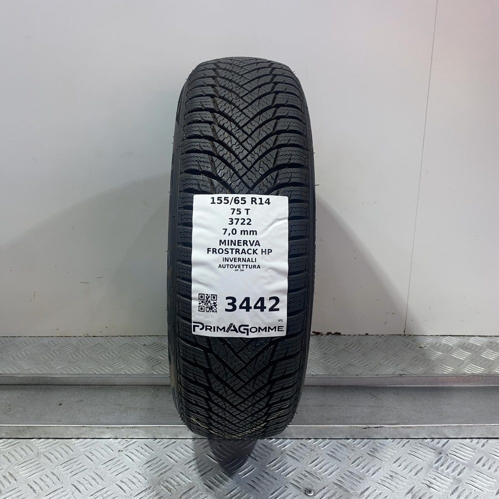 Gomma Usata 155 65 R14 75T Minerva Frostrack HP 98% Invernale