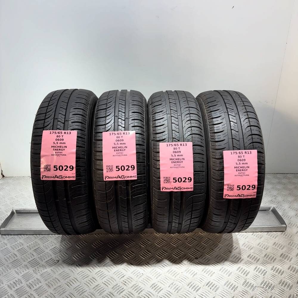 Gomme Usate 175 65 R13 80T Michelin Energy 79% Estive
