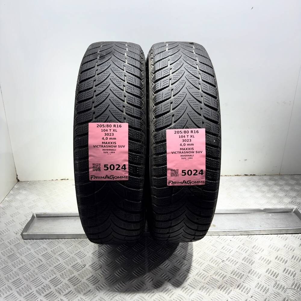 Gomme Usate 205 80 R16 104T Maxxis Victrasnow SUV Invernali