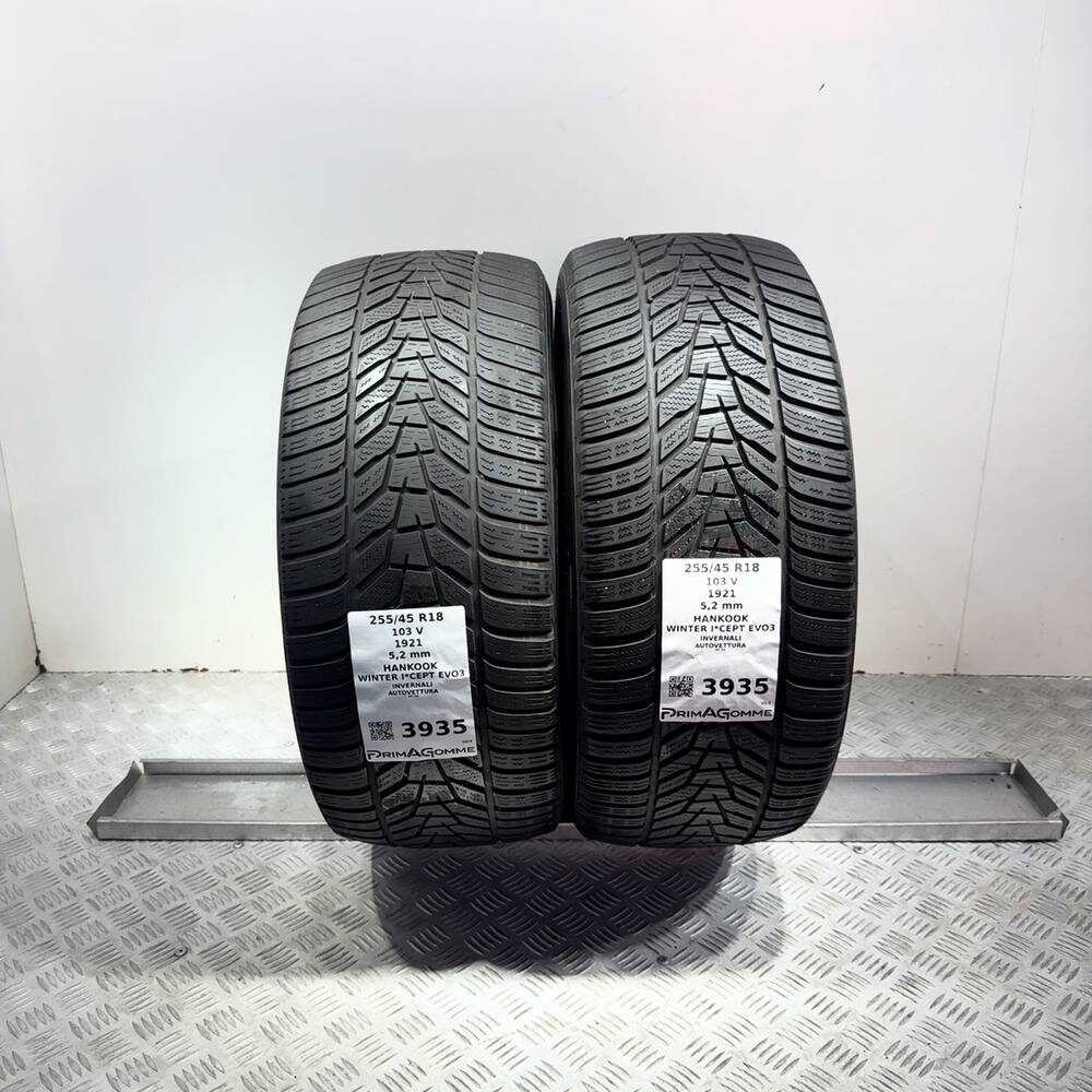 Gomme Usate 255 45 R18 103V Hankook Winter I*Cept Evo3 74% Invernali