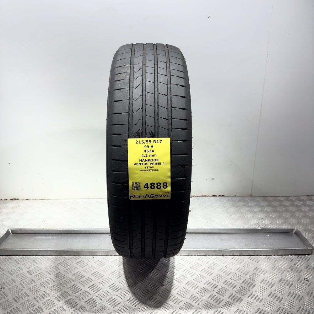 Gomma Usata 215 55 R17 99H Hankook Ventus Prime 4 Estivo