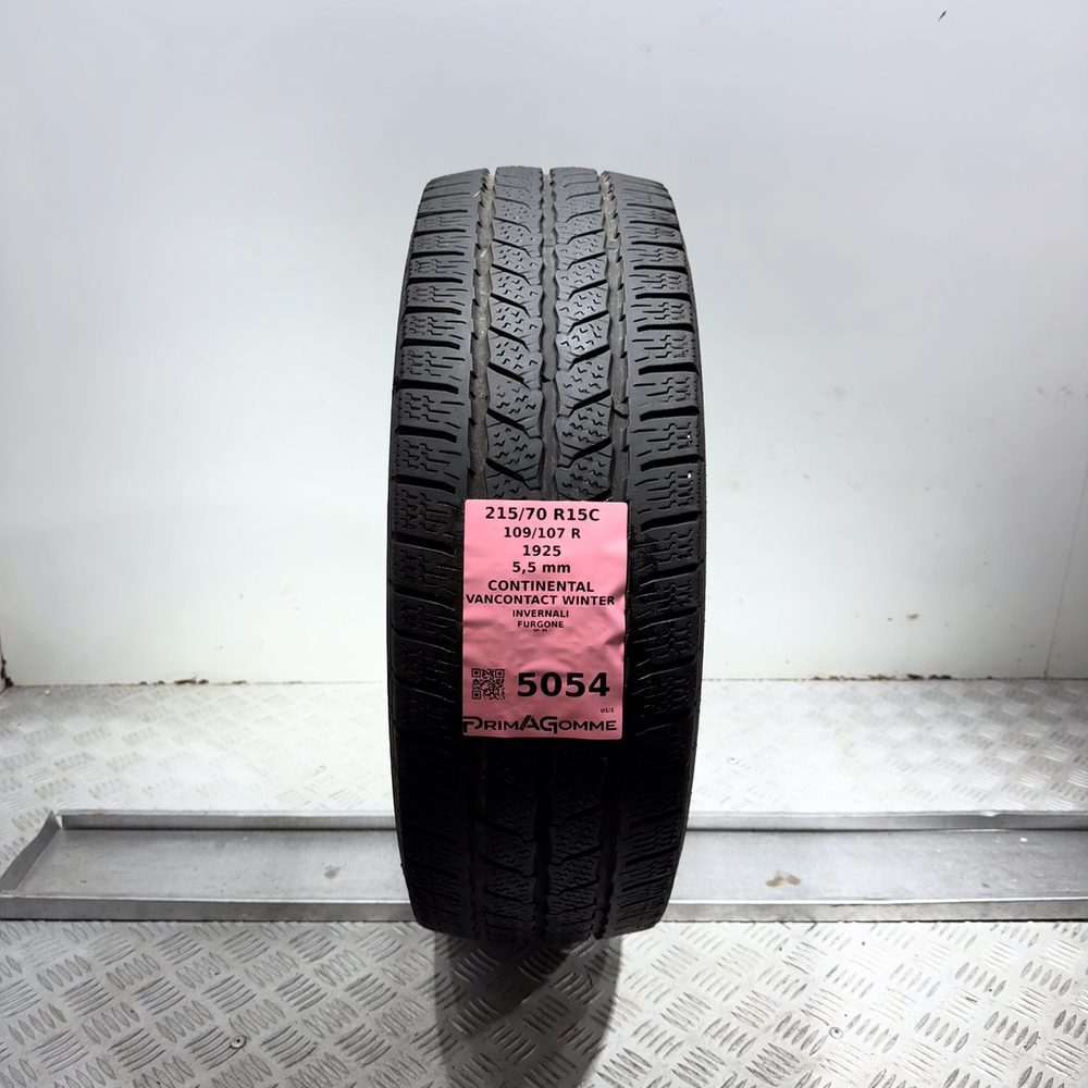 Gomma Usata 215 70 R15C 109/107R Continental Vancontact Winter 79% Invernale