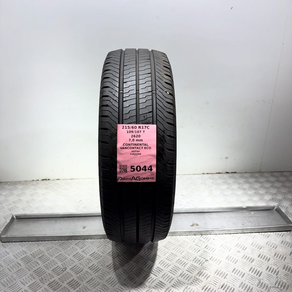 Gomma Usata 215 60 R17C 109/107T Continental Vancontact Eco 98% Estivo