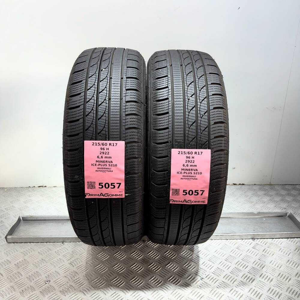 Gomme Usate 215 60 R17 96H Minerva Ice-Plus S210 94% Invernali