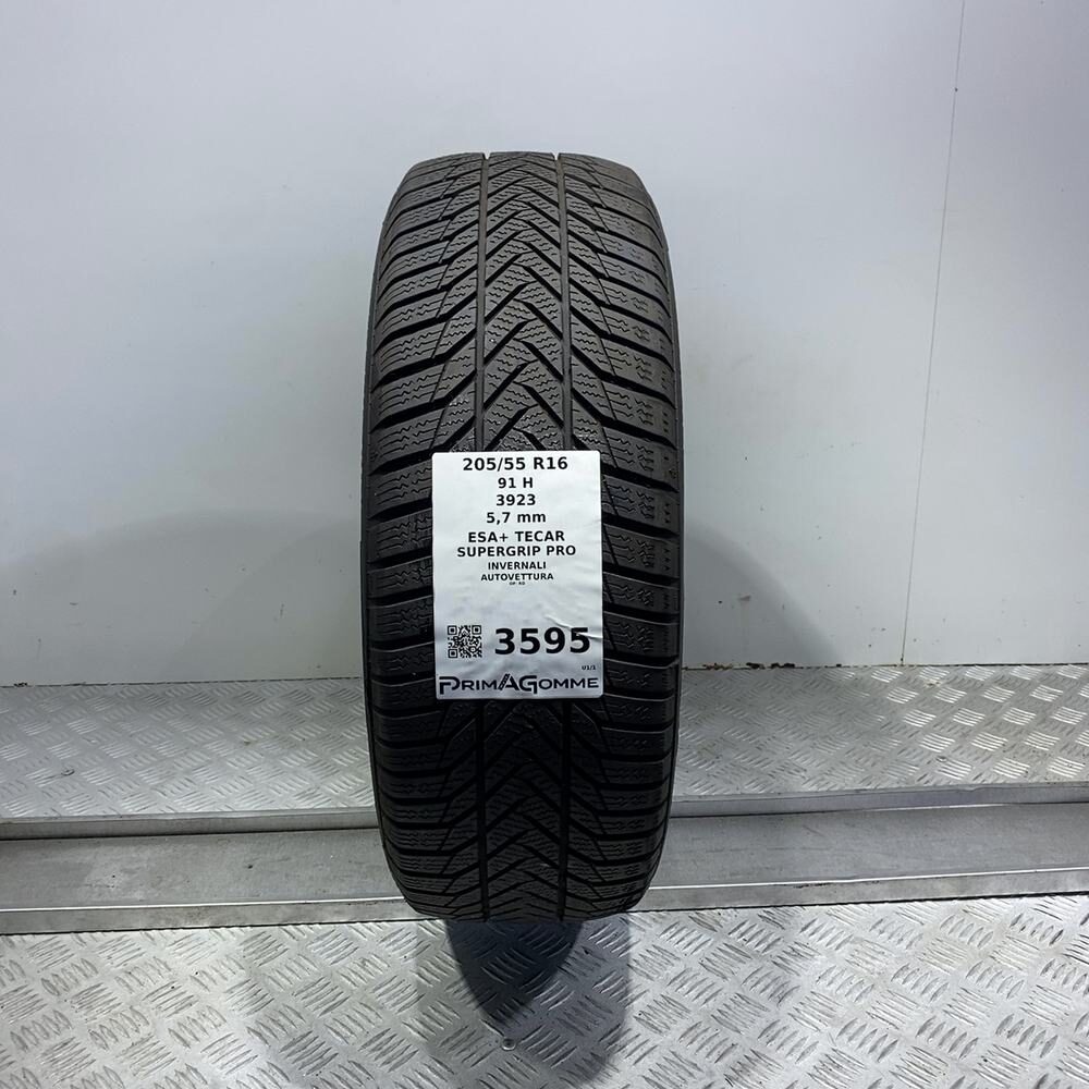 Gomma Usata 205 55 R16 91H Esa+ Tecar Supergrip Pro 81% Invernale