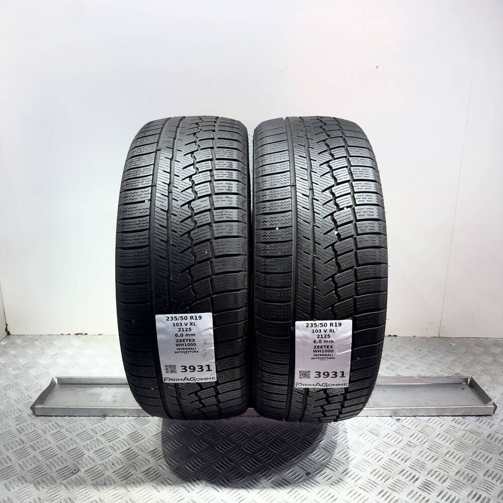 Gomme Usate 235 50 R19 103V XL ZEETEX WH1000 86% Invernali