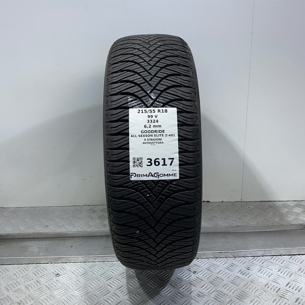 Gomma Usata 215 55 R18 99V XL Goodride All Season Elite Z-401 89% 4 Stagioni