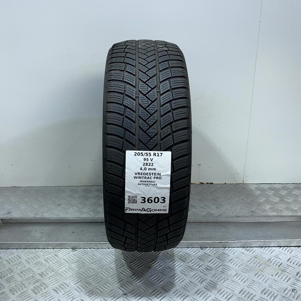 Gomma Usata 205 55 R17 95V XL Vredestein Wintrac Pro Invernale