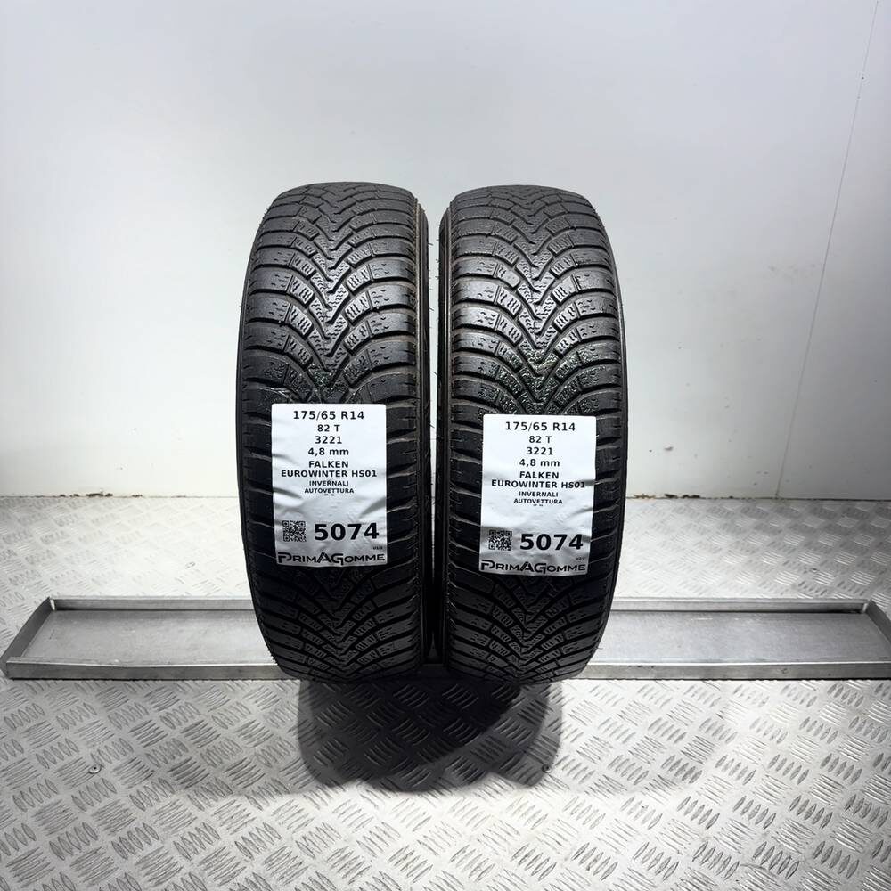 Gomme Usate 175 65 R14 82T Falken Eurowinter HS01 Invernali
