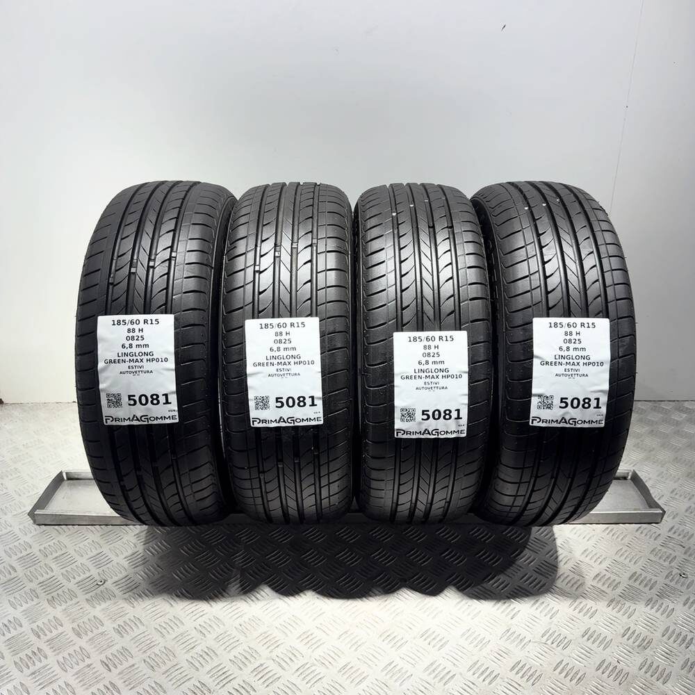 Gomme Usate 185 60 R15 88H Linglong Green-Max HP010 97% Estive