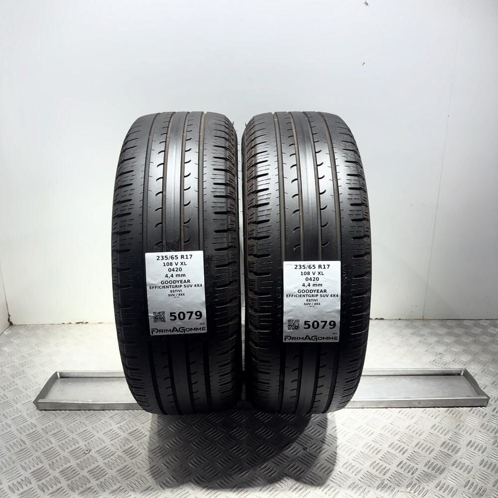 Gomme Usate 235 65 R17 108V XL Goodyear Efficientgrip SUV 4X4 Estive