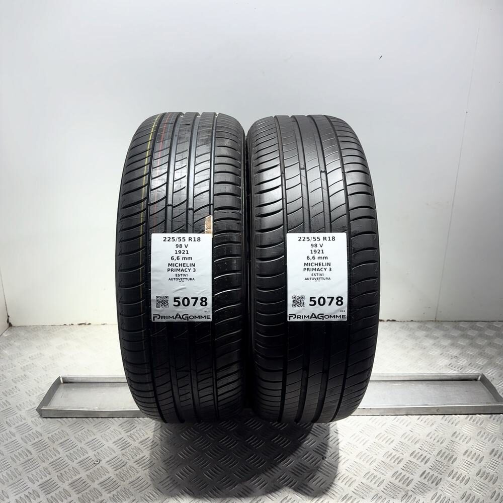 Gomme Usate 225 55 R18 98V Michelin Primacy 3 94% Estive