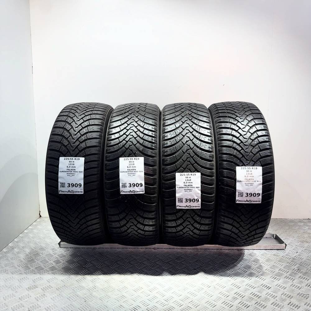 Gomme Usate 225 55 R19 99H Falken Eurowinter HS01 SUV 86% Invernali
