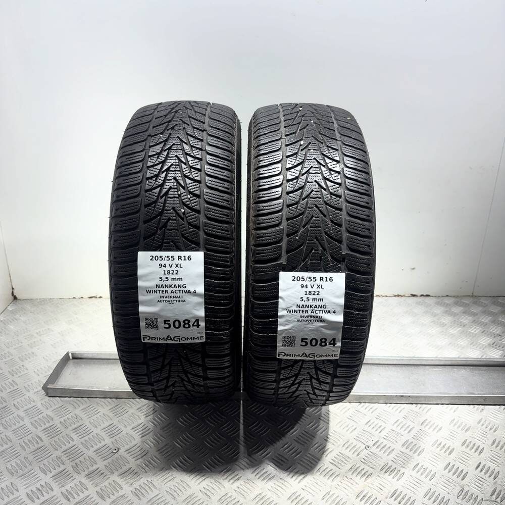Gomme Usate 205 55 R16 94V XL Nankang Winter Activa 4 79% Invernali