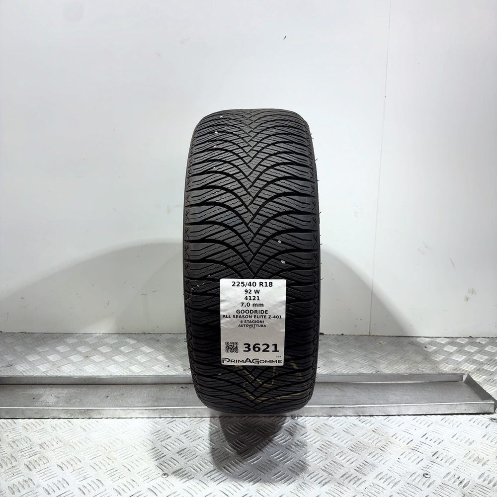 Gomma Usata 225 40 R18 92W XL Goodride All Season Elite Z-401 98% 4 Stagioni