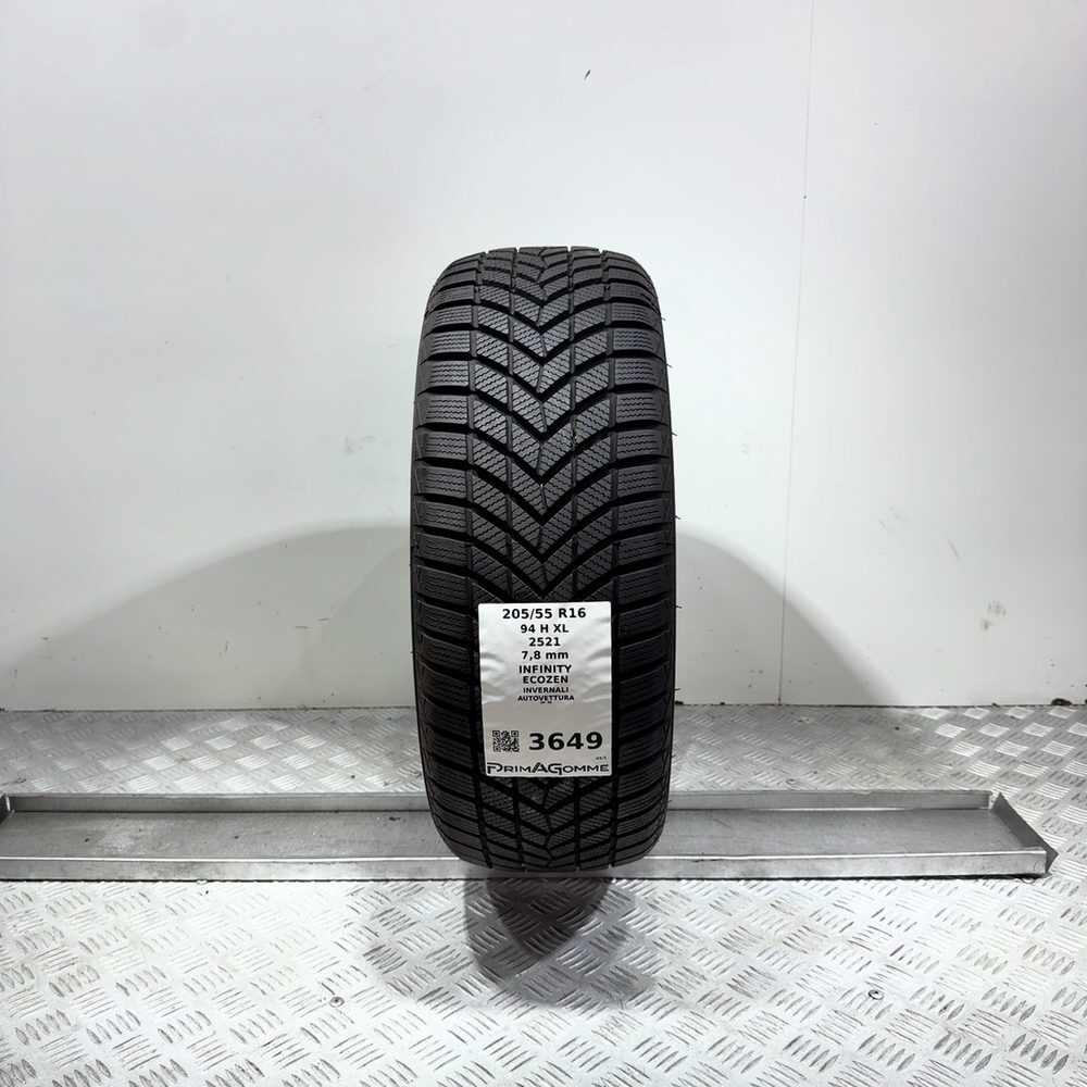 Gomma Usata 205 55 R16 94H XL Infinity Ecozen 98% Invernale