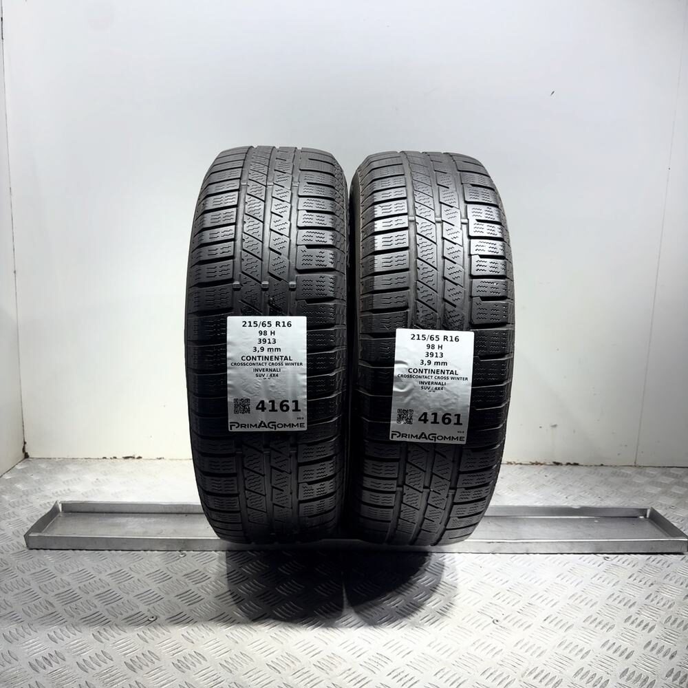 Gomme Usate 215 65 R16 98H Continental Crosscontact Cross Winter Invernali
