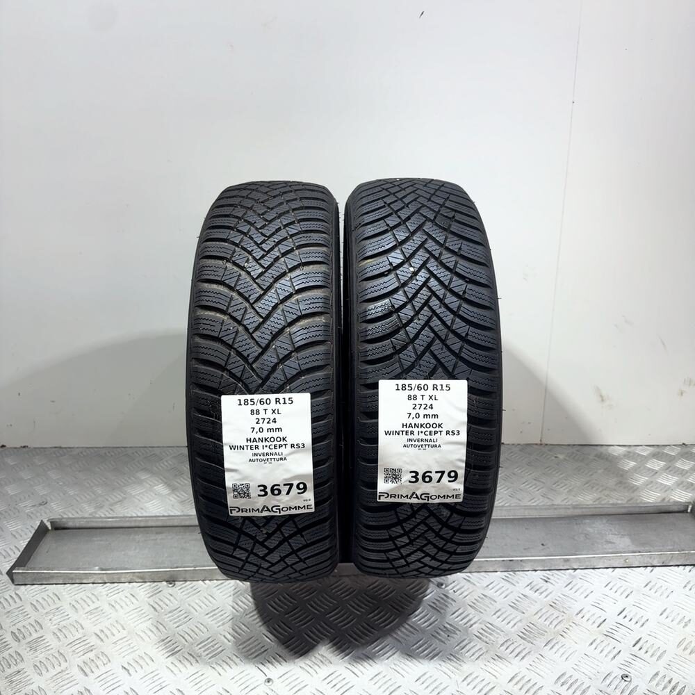 Gomme Usate 185 60 R15 88T XL Hankook Winter I*Cept RS3 98% Invernali