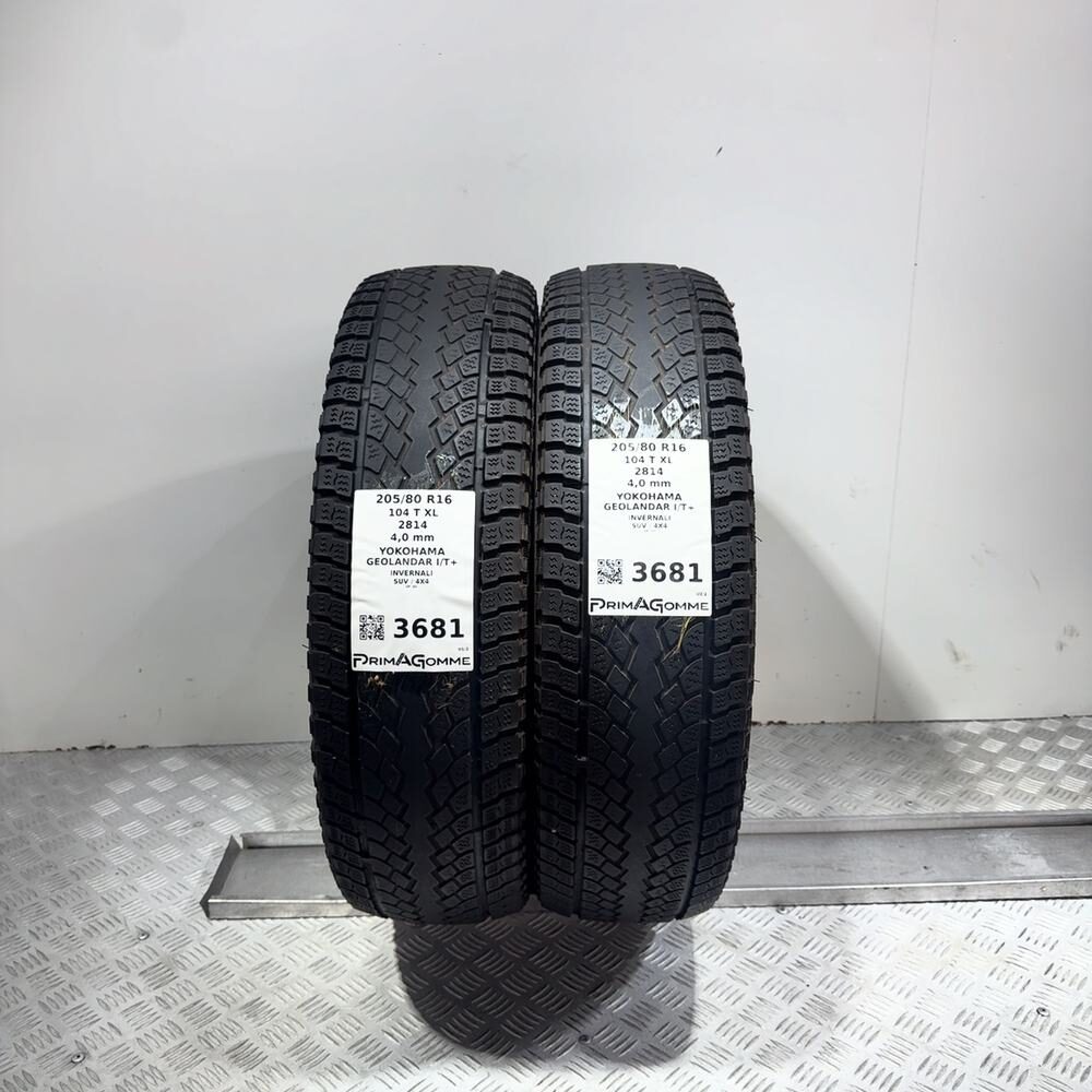 Gomme Usate 205 80 R16 104T Yokohama Geolandar I/T+ Invernali