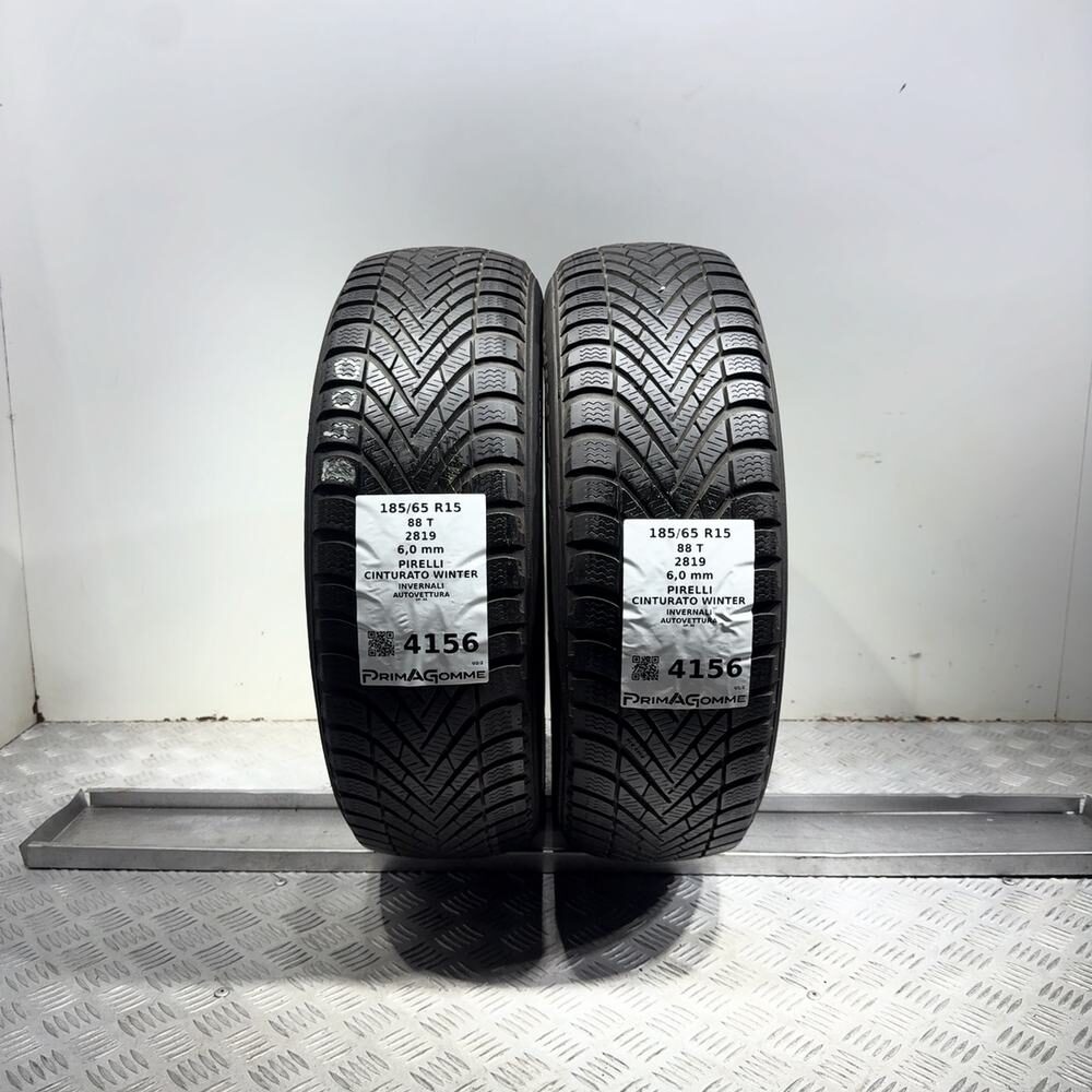 Gomme Usate 185 65 R15 88T Pirelli Cinturato Winter 86% Invernali