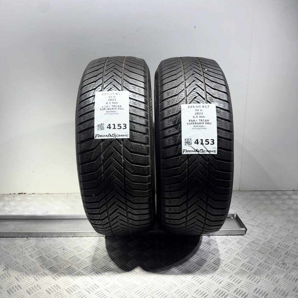Gomme Usate 225 60 R17 99H Esa+ Tecar Supergrip Pro Invernali
