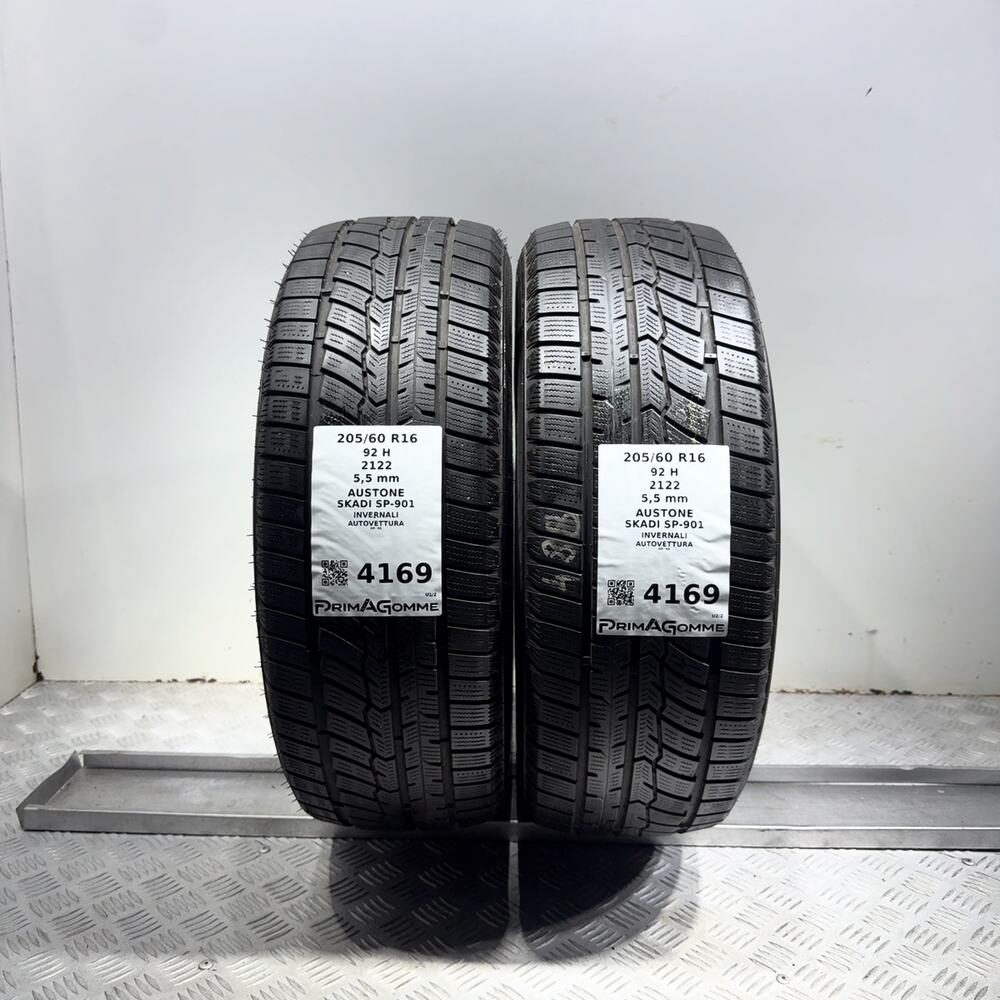 Gomme Usate 205 60 R16 92H Austone Skadi SP-901 79% Invernali