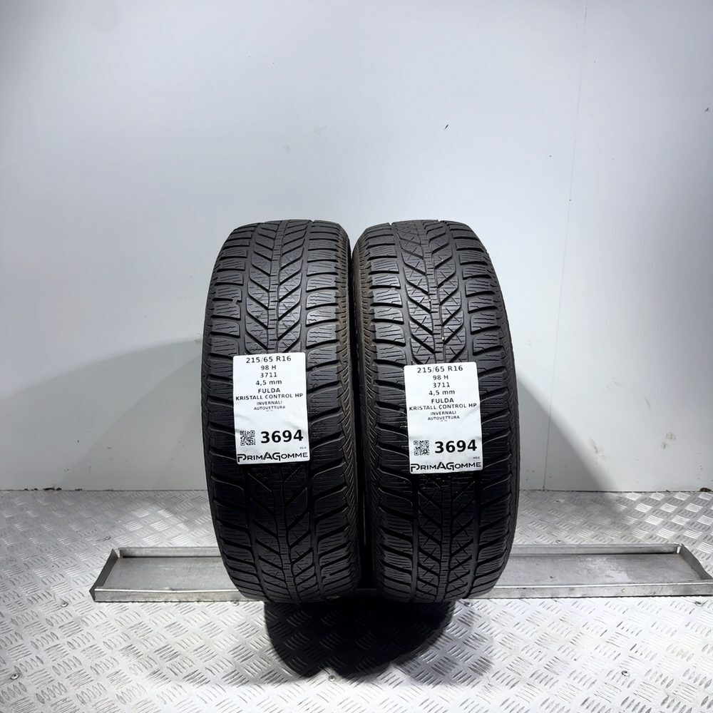 Gomme Usate 215 65 R16 98H Fulda Kristall Control HP Invernali