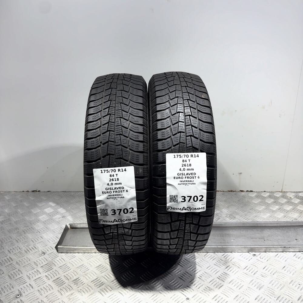 Gomme Usate 175 70 R14 84T Gislaved Euro Frost 6 Invernali