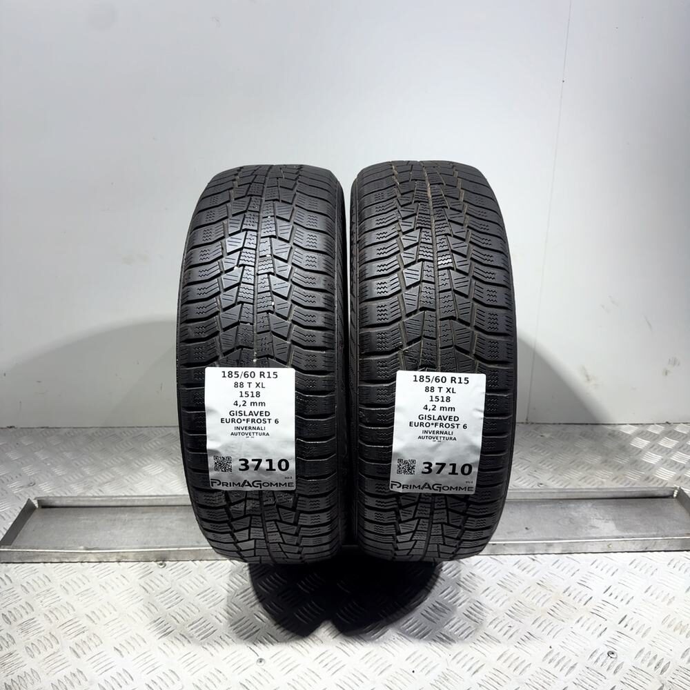 Gomme Usate 185 60 R15 88T XL Gislaved Euro*Frost 6 Invernali