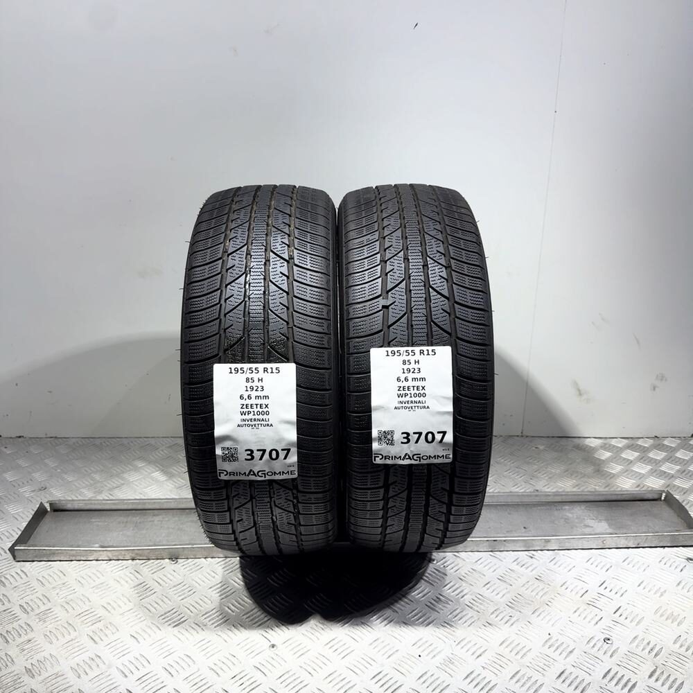 Gomme Usate 195 55 R15 85H ZEETEX WP1000 94% Invernali