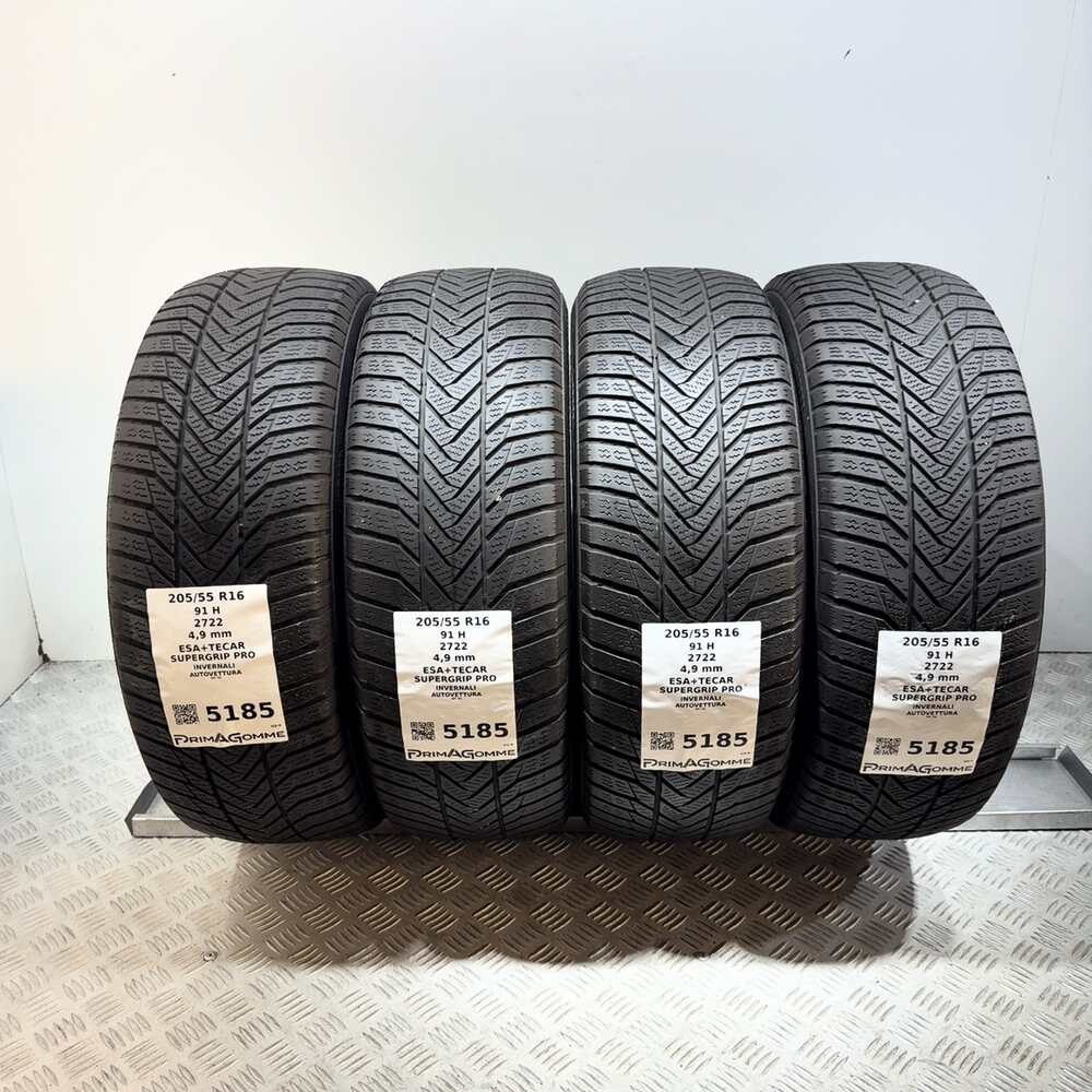 Gomme Usate 205 55 R16 91H Esa+Tecar Supergrip Pro Invernali