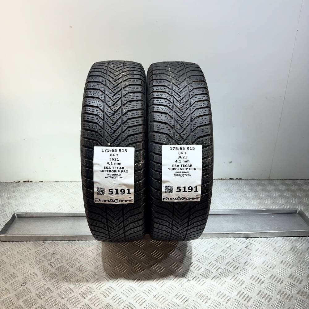 Gomme Usate 175 65 R15 84T Esa Tecar Supergrip Pro Invernali