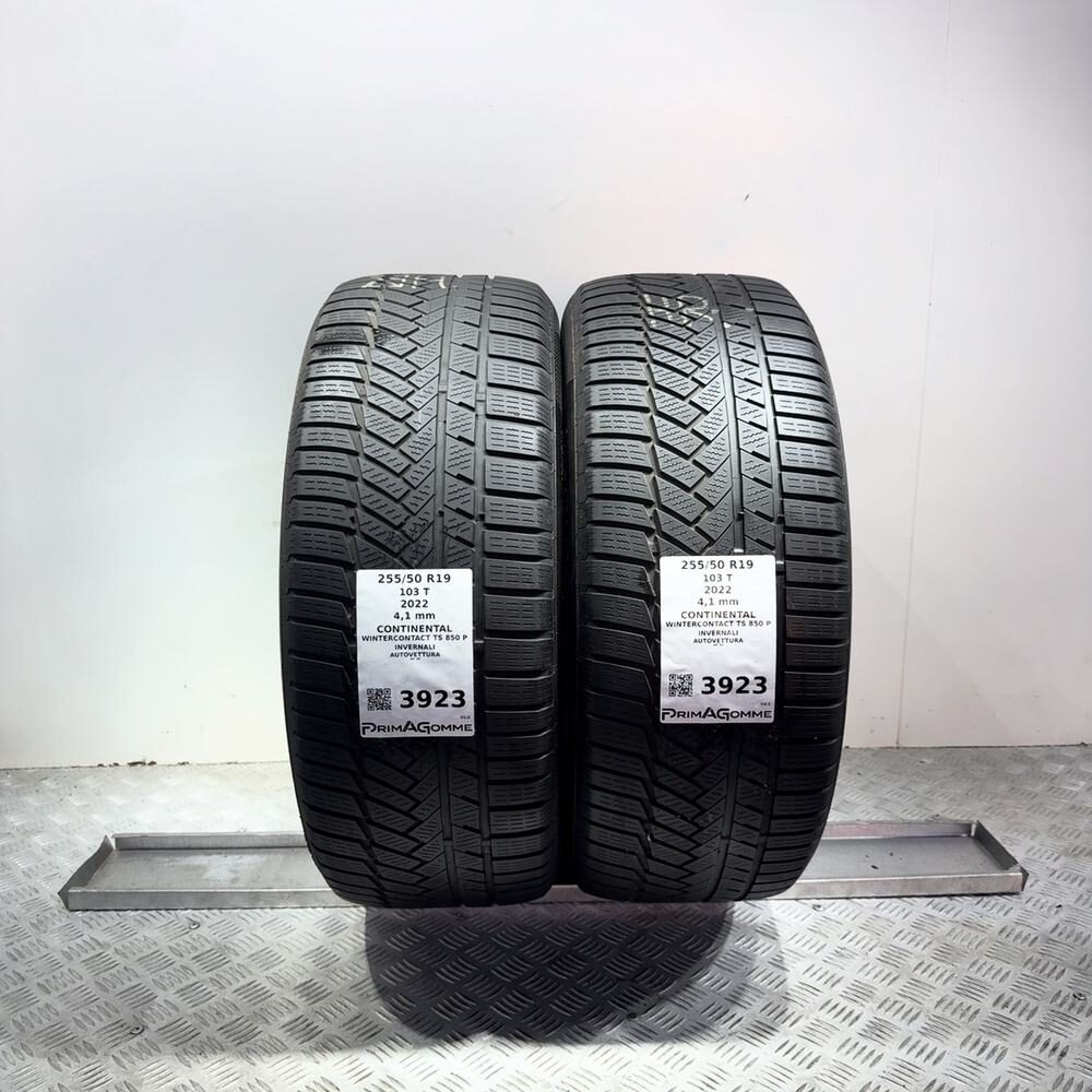 Gomme Usate 255 50 R19 103T Continental Wintercontact TS 850 P Invernali