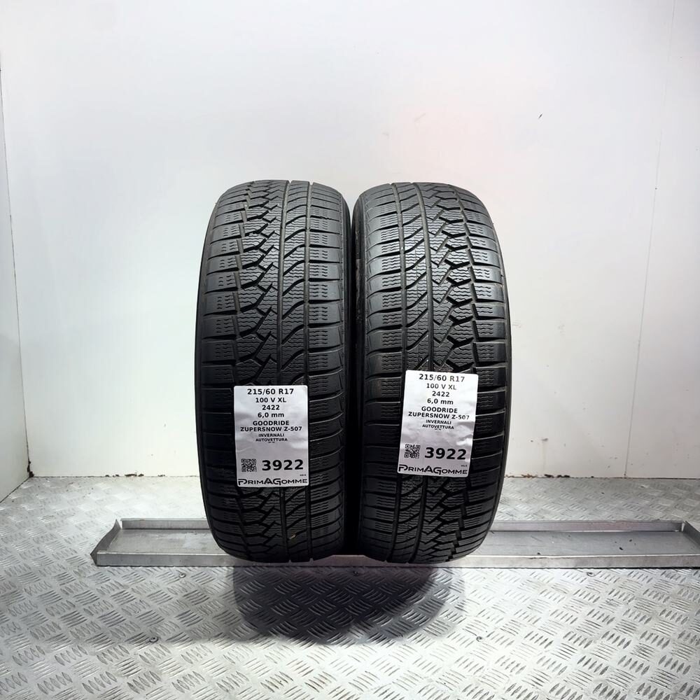 Gomme Usate 215 60 R17 100V XL Goodride Zupersnow Z-507 86% Invernali