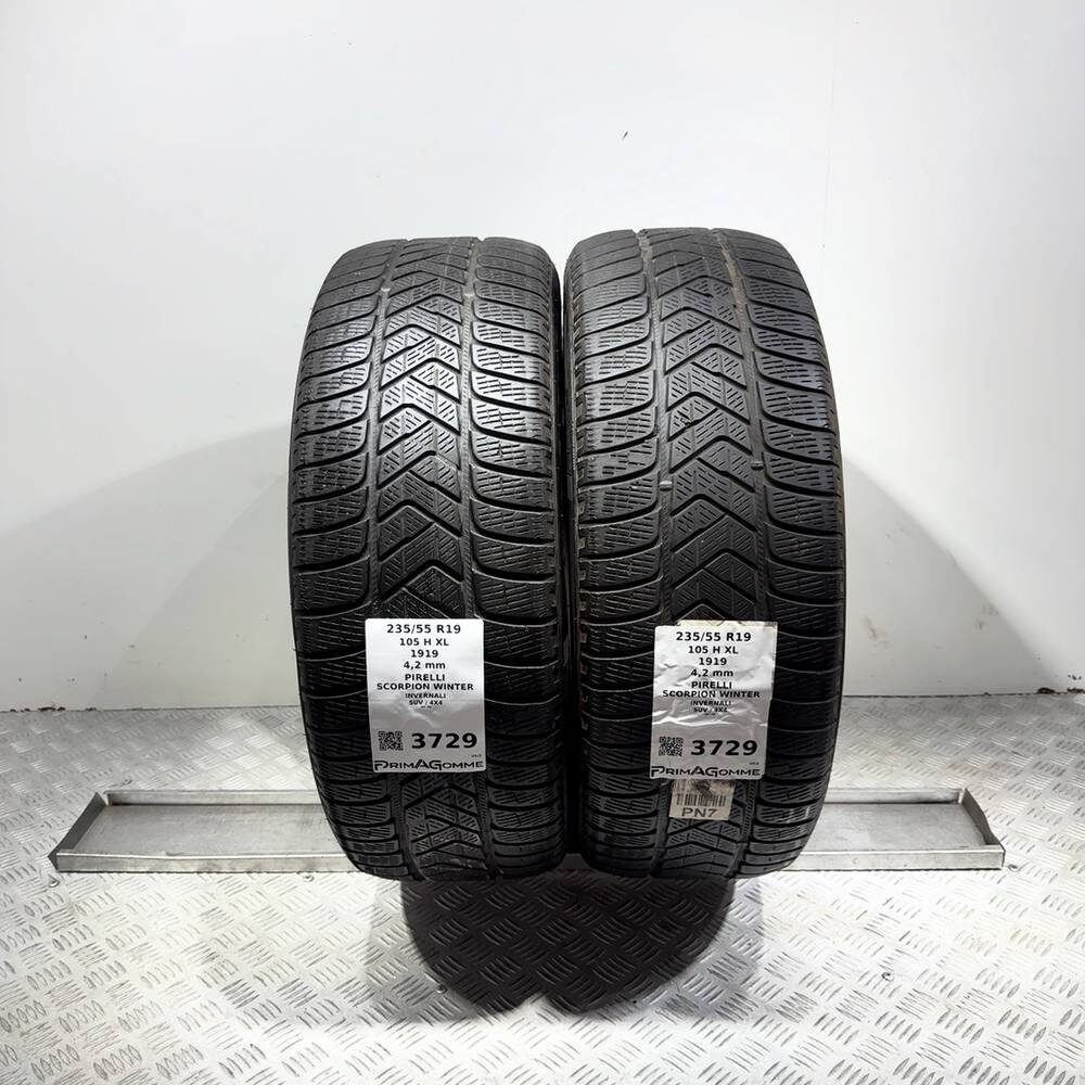 Gomme Usate 235 55 R19 105H XL Pirelli Scorpion Winter Invernali