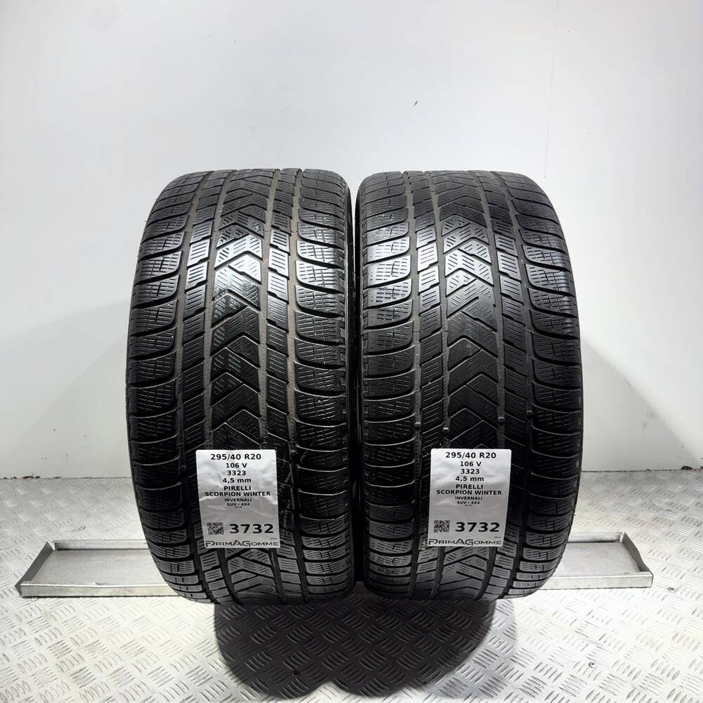 Gomme Usate 295 40 R20 106V Pirelli Scorpion Winter Invernali