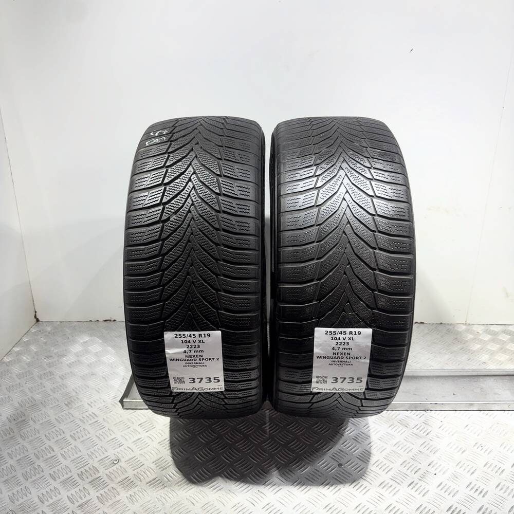 Gomme Usate 255 45 R19 104V XL Nexen Winguard Sport 2 Invernali