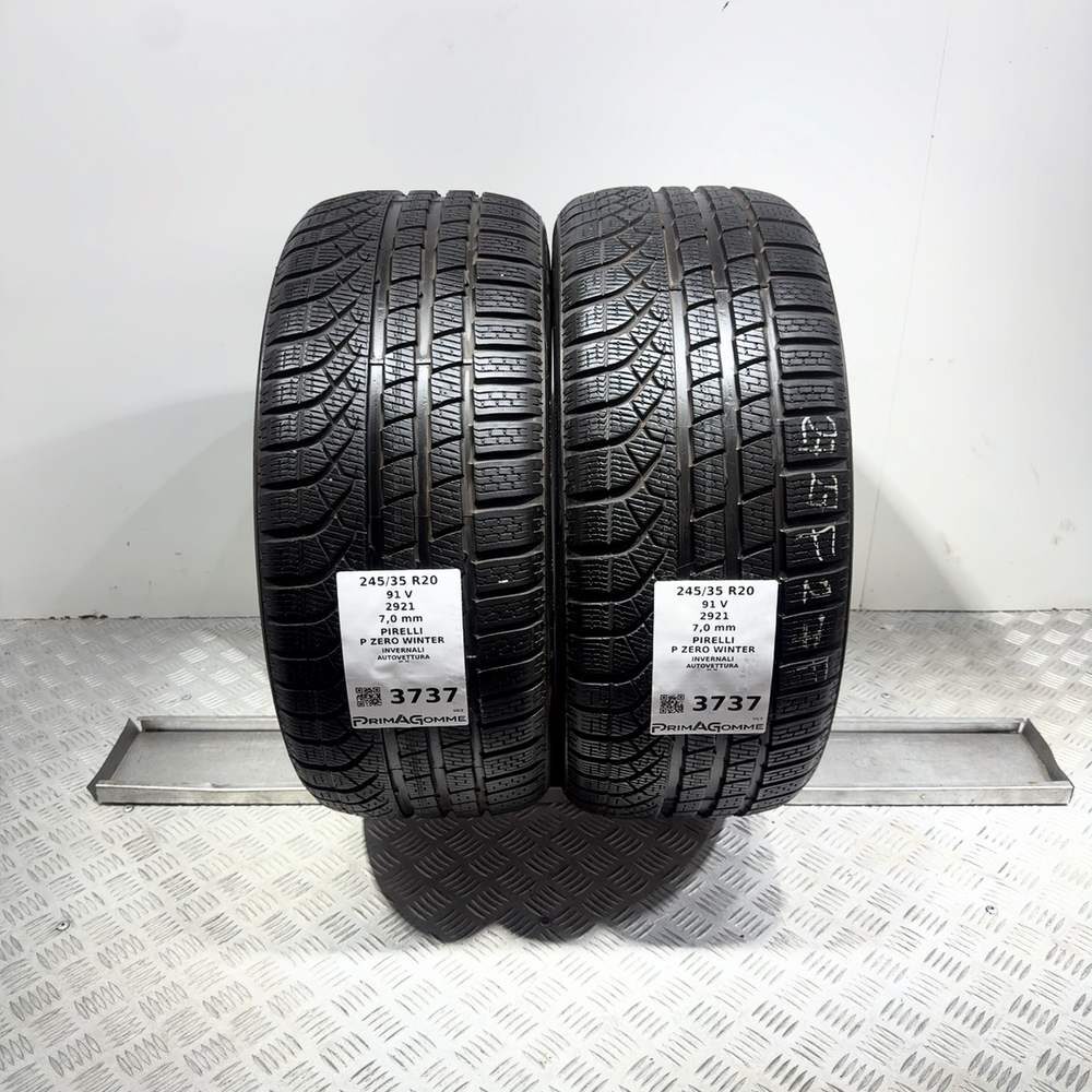 Gomme Usate 245 35 R20 91V Pirelli P Zero Winter 98% Invernali