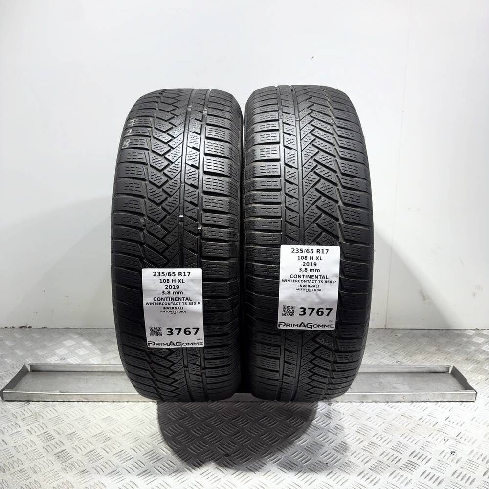 Gomme Usate 235 65 R17 108H XL Continental Wintercontact TS 850 P Invernali