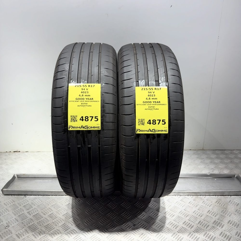 Gomme Usate 215 55 R17 94V Good Year Efficient Grip Performance Estive