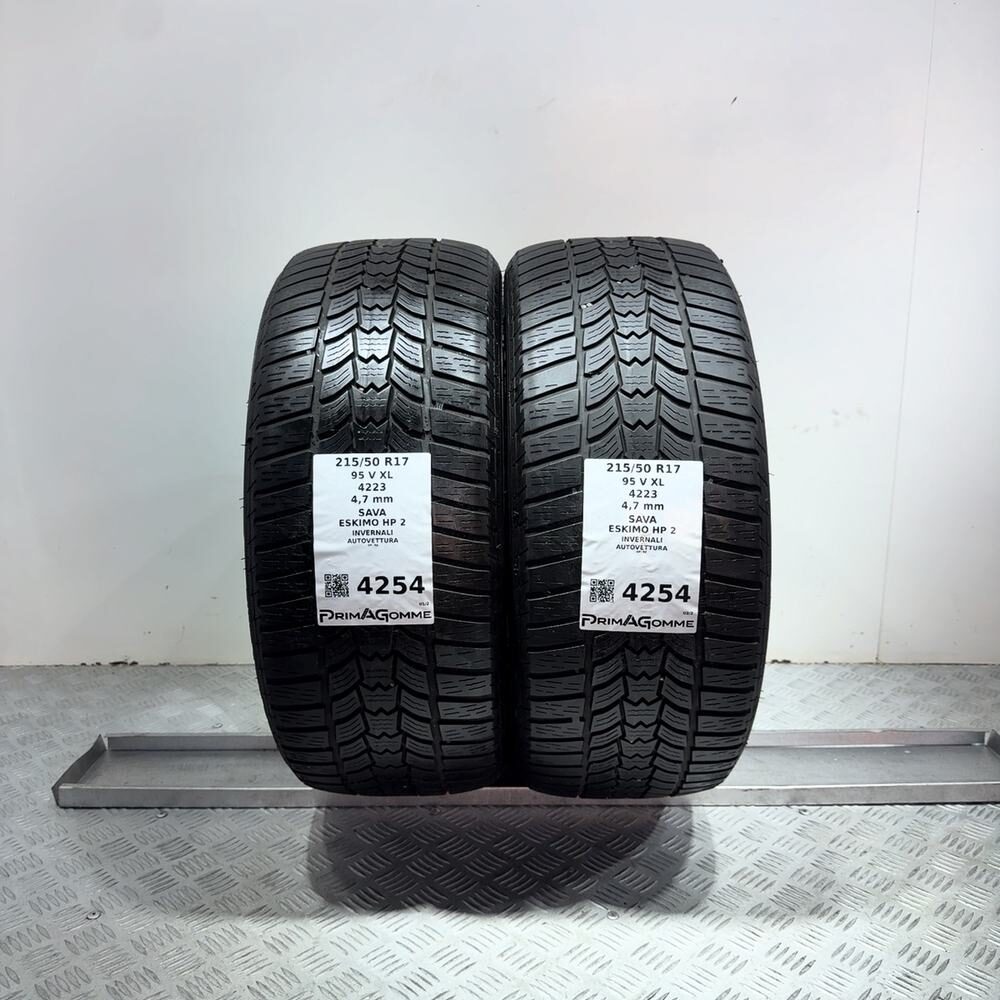 Gomme Usate 215 50 R17 95V XL Sava Eskimo HP 2 Invernali