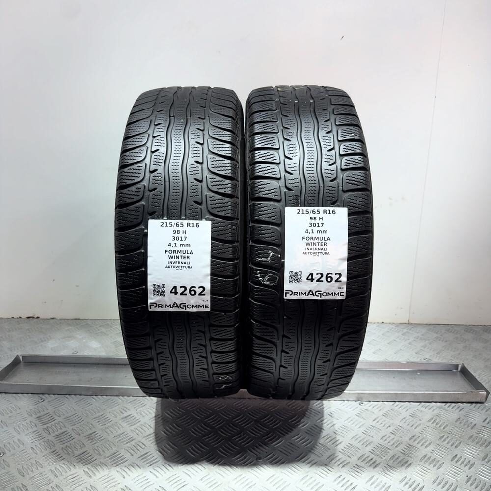 Gomme Usate 215 65 R16 98H Formula Winter Invernali